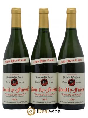 Pouilly-Fuissé 1er Cru Hors Classe Tournant de Pouilly J.A. Ferret (Domaine)  2018 - Lot de 3 Bouteilles