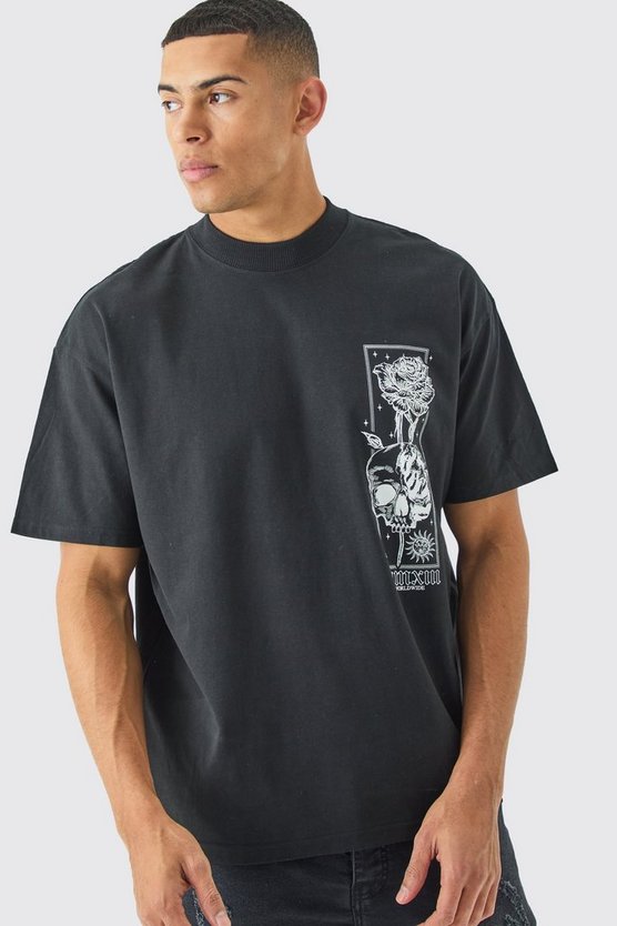 Oversize T-Shirt mit Print
