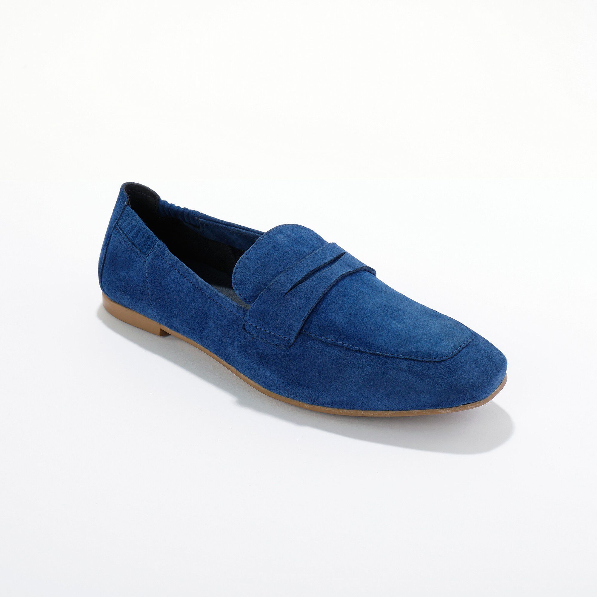 Mocassins croûte de cuir