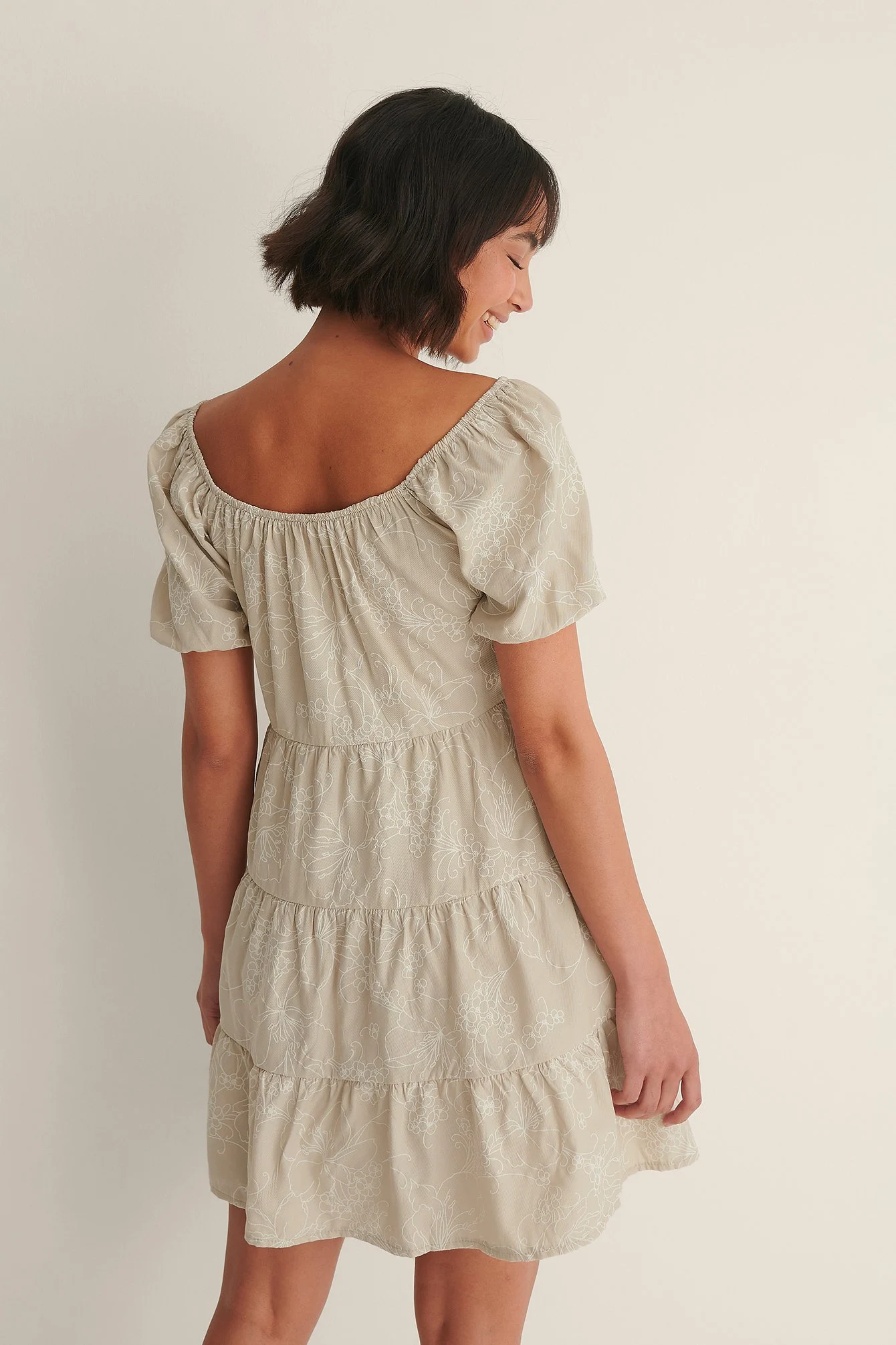 Bedrucktes Kleid