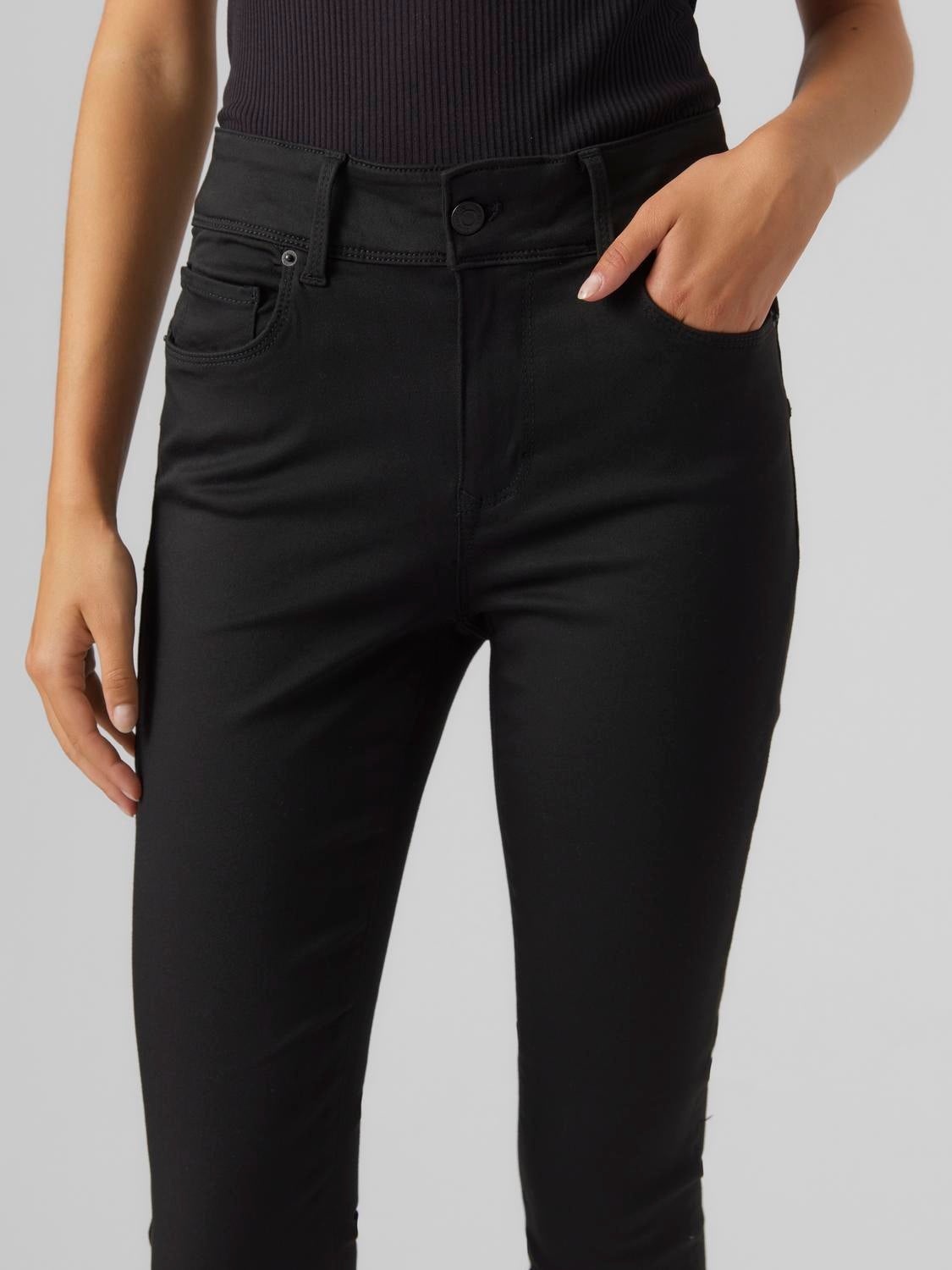VMEMBRACE Mid Rise Skinny Fit Jeans