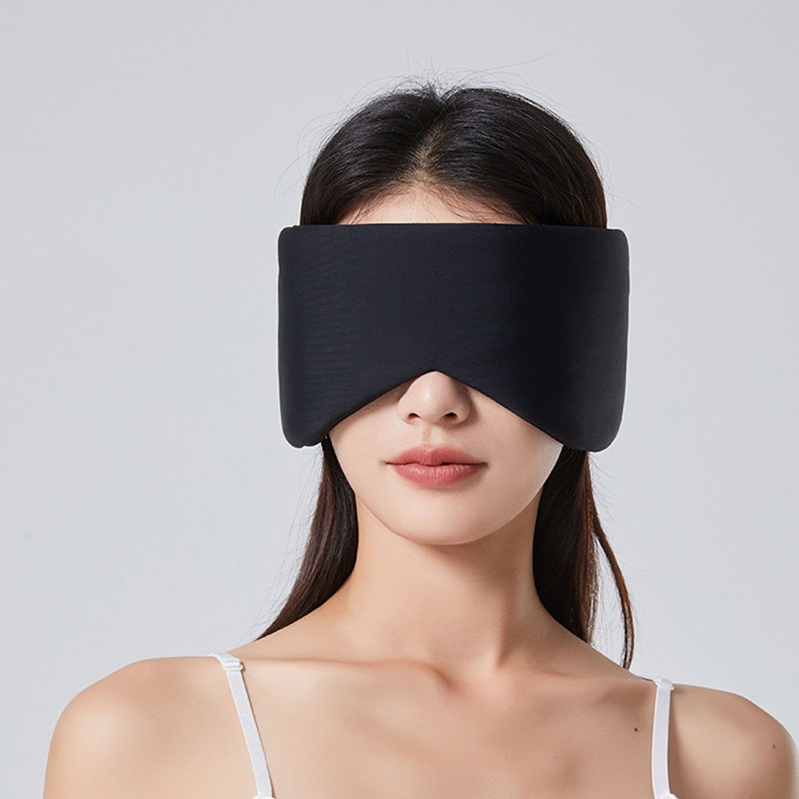 farfi Gesichtsmaske Dual Sensory Space ultimativem Komfort Schlaf-Augenmaske, Augendruck lindern,entlasten ermüdung der augen,Schattierungslinie