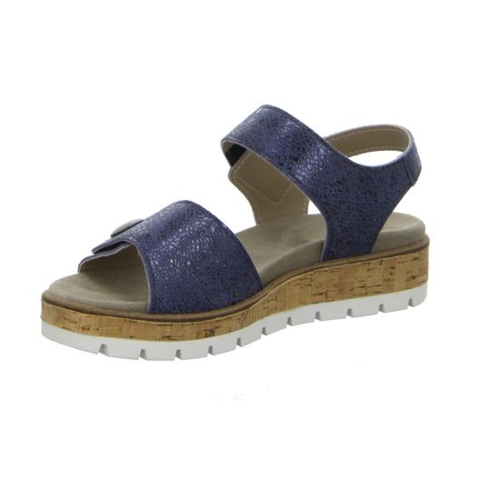 LONGO Riemchen Sandalen blau