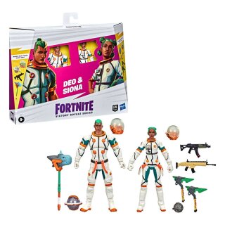 ** % SALE % ** Fortnite Victory Royale Series Actionfiguren 2022 Battle Royale Pack - Deo & Siona