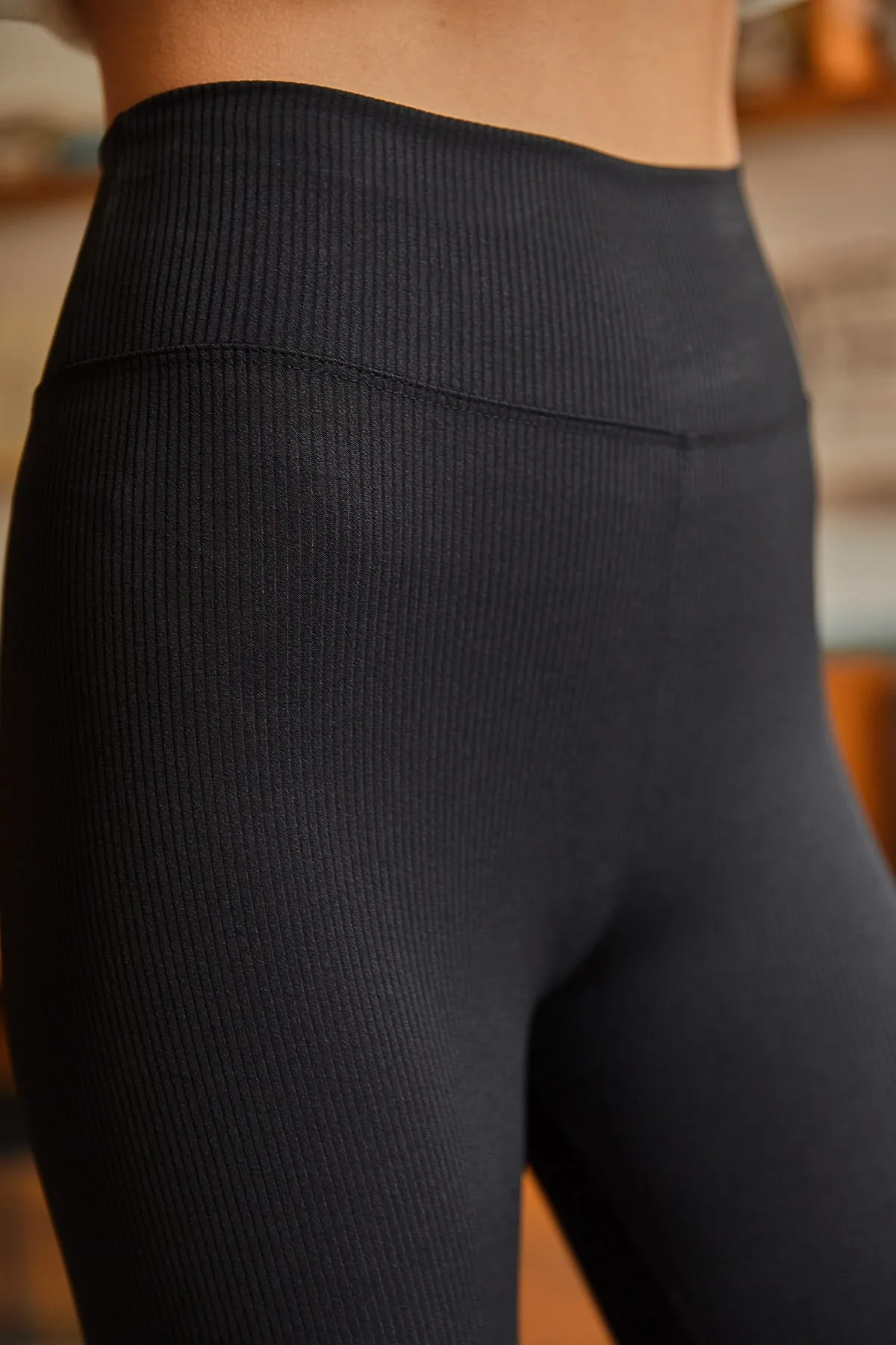 Olalook  Leggings - Schwarz - Mittlerer Bund
