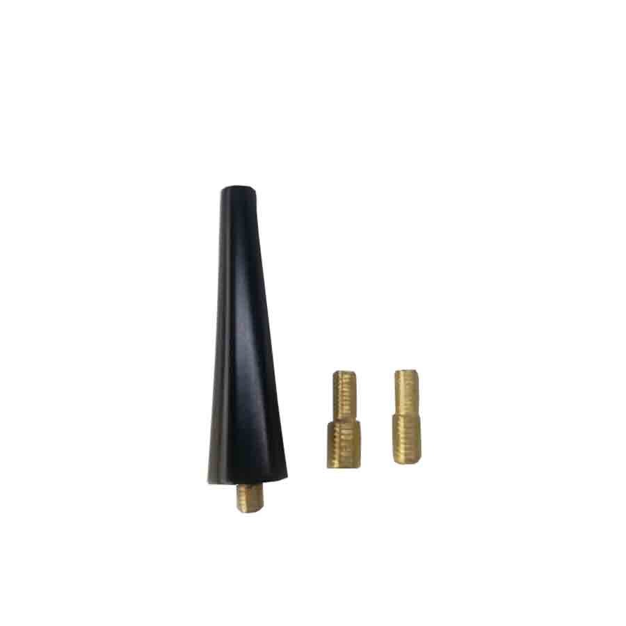 Kurz-Antenne aus Alu, Typ 3, schwarz - ATU