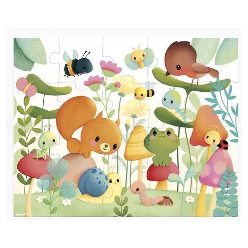 Puzzle Les compagnons du jardin 20 pièces