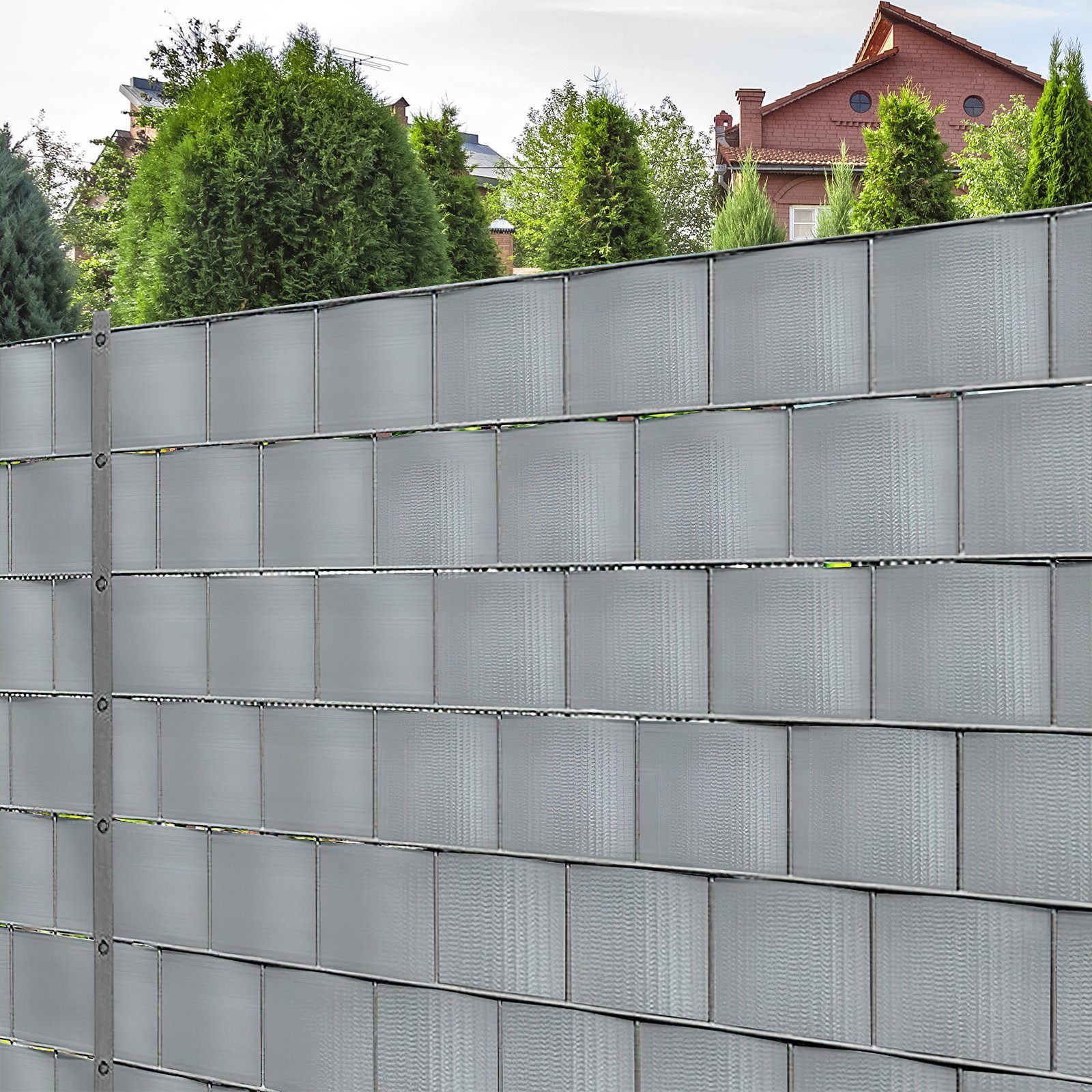 Femor Sichtschutzstreifen PVC Sichtschutzstreifen Für Doppelstabmatten
