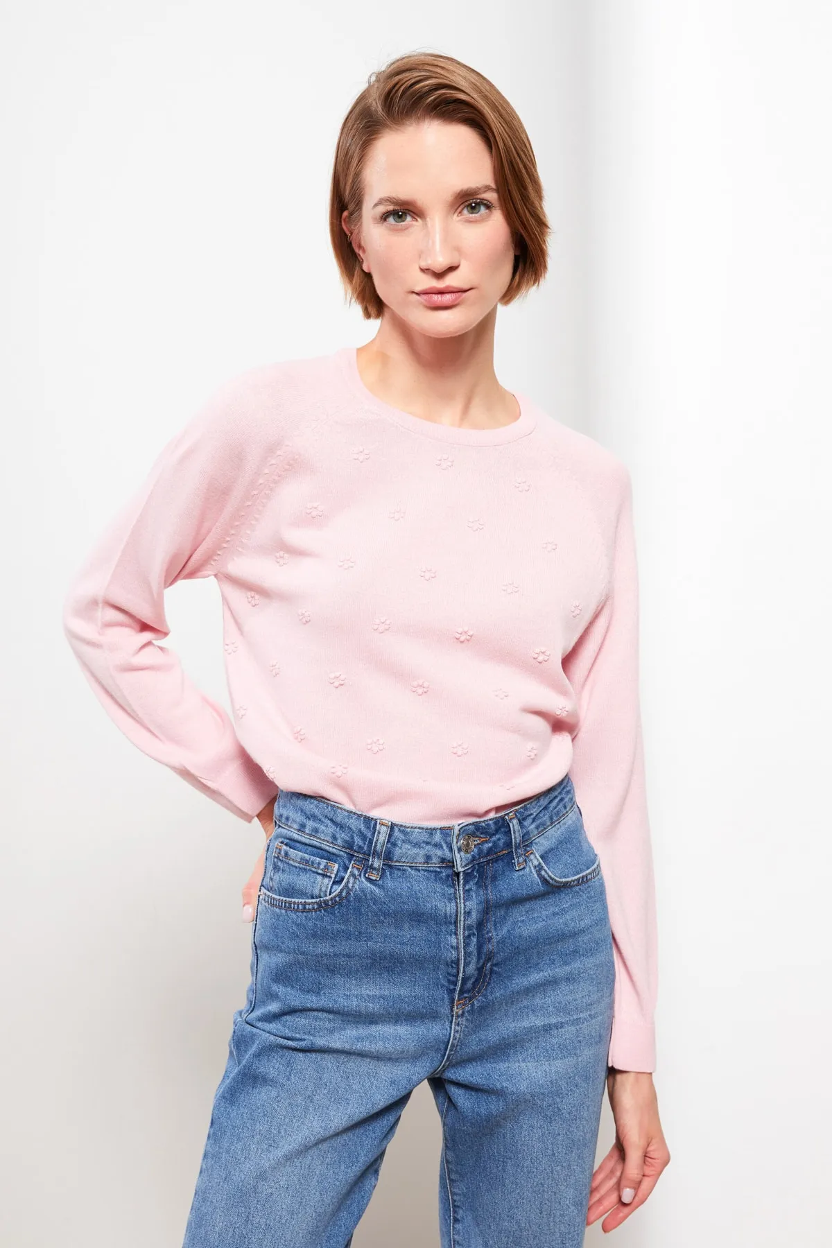 LC Waikiki  Pullover - Rosa - Regular Fit