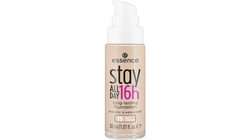 essence stay ALL DAY 16h long-lasting Foundation 30 ml 15 - Soft Creme