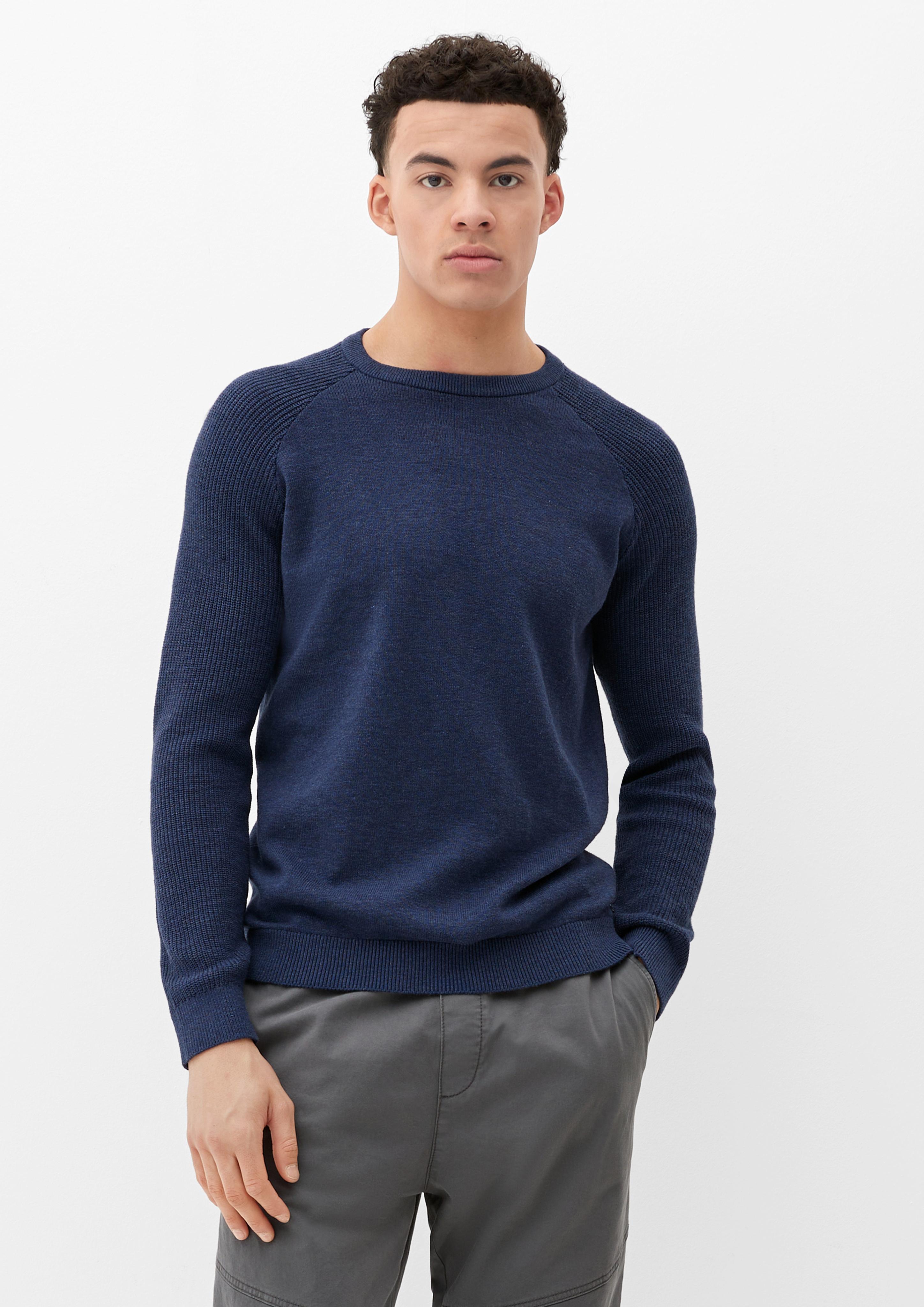 Raglanpulli aus Strukturstrick  44.899.61.X011-58W0