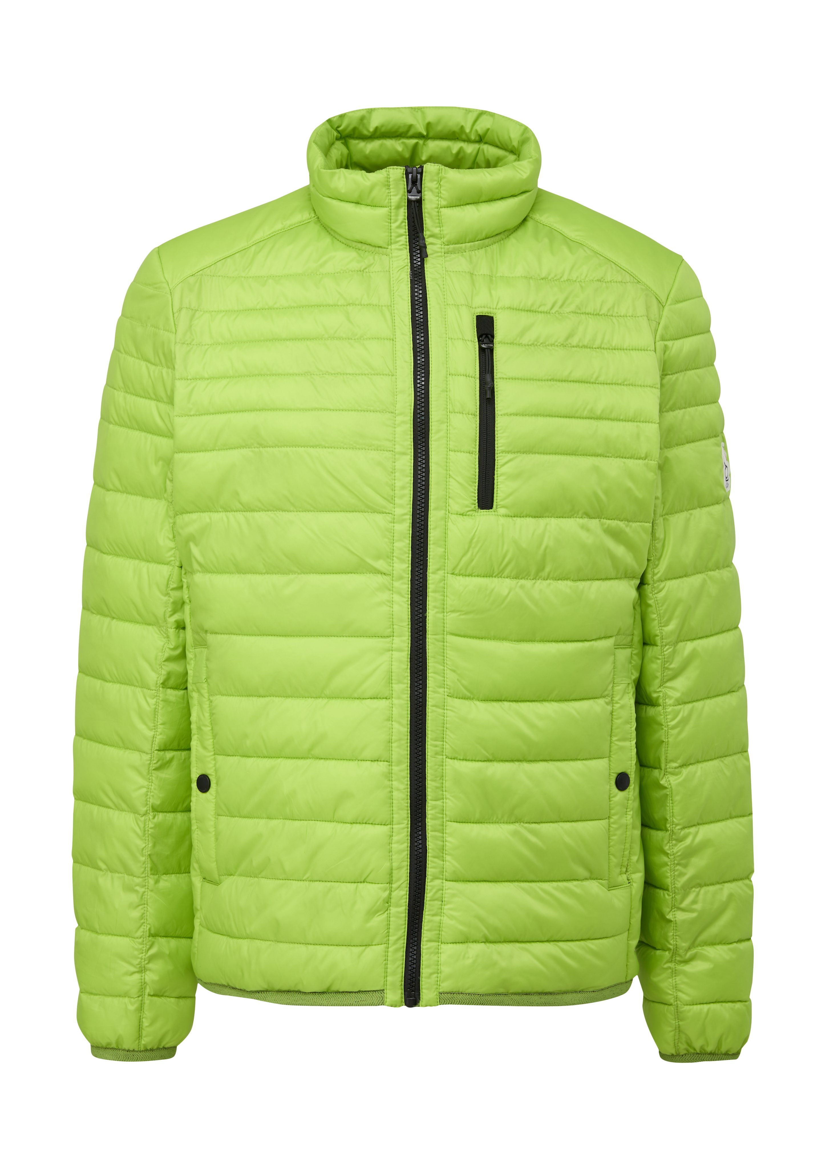 s.Oliver Allwetterjacke Steppjacke mit Label-Patch Label-Patch