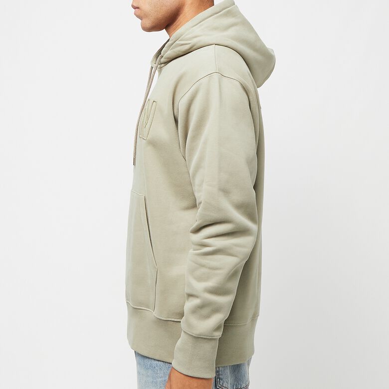 Norse Projects Arne Relaxed Organic Brushed Fleece N Logo Hoodie sand