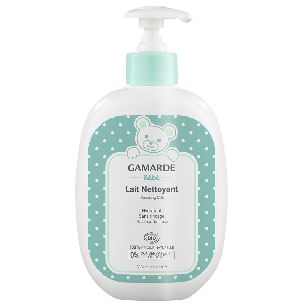 gamarde LAIT NETTOYANT Flacon pompe 400 ml Lait corps  bébé