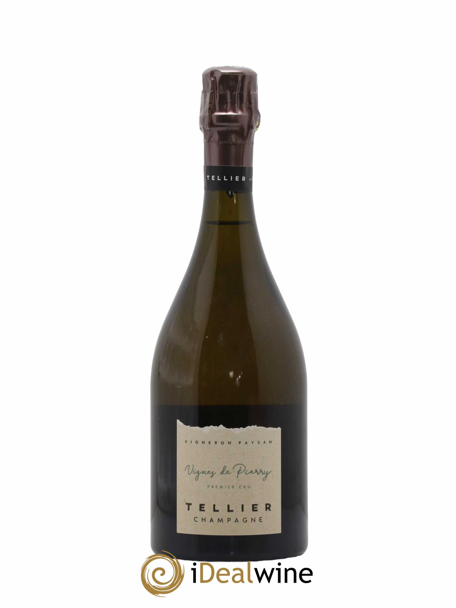 Vignes de Pierry Premier Cru Extra-Brut Tellier  2017 - Lot de 1 Bouteille