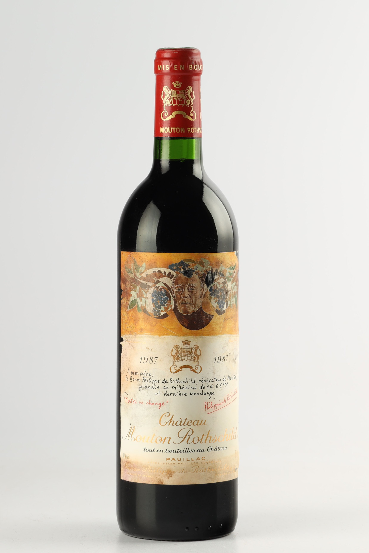 Château Mouton Rothschild 1987, Pauillac