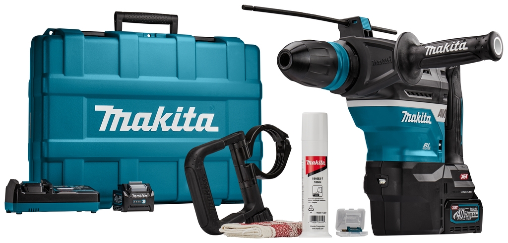 Makita HR005GM202 Kombihammer SDS-Max 8J 40V 4,0Ah Li-Ion