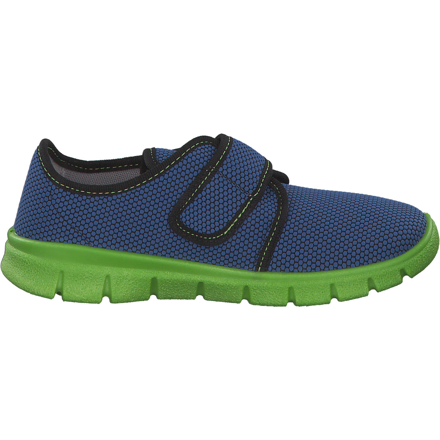 Superfit BOBBY 00266, Hausschuhe, Kinder, Blau (Water Kombi)