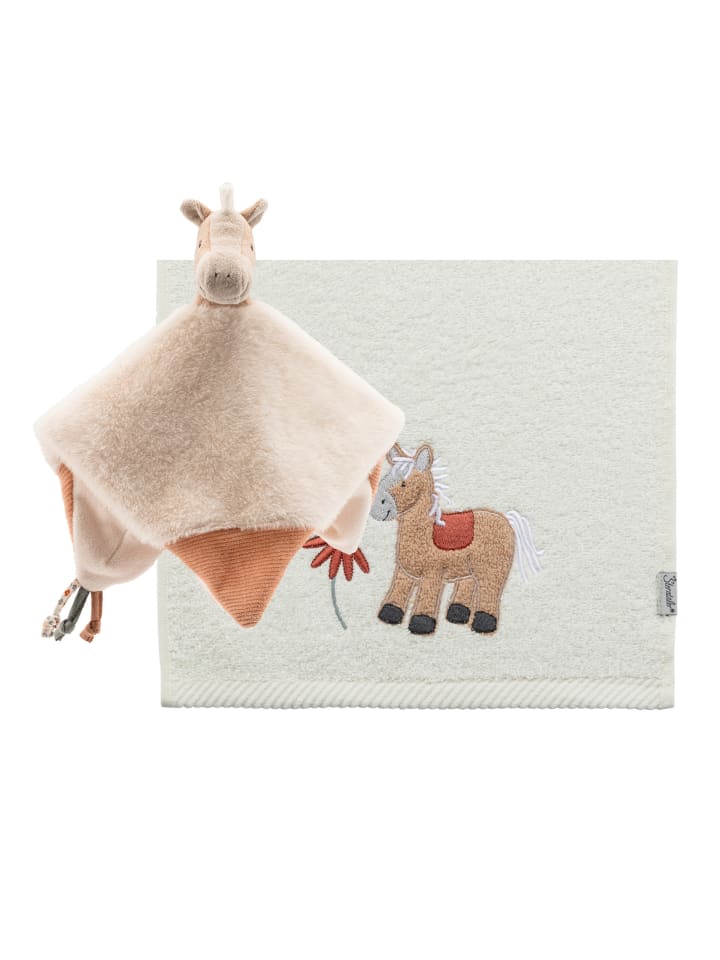 Sterntaler Geschenk-Set BAUERNHOF Pferd in ecru günstig kaufen onesize