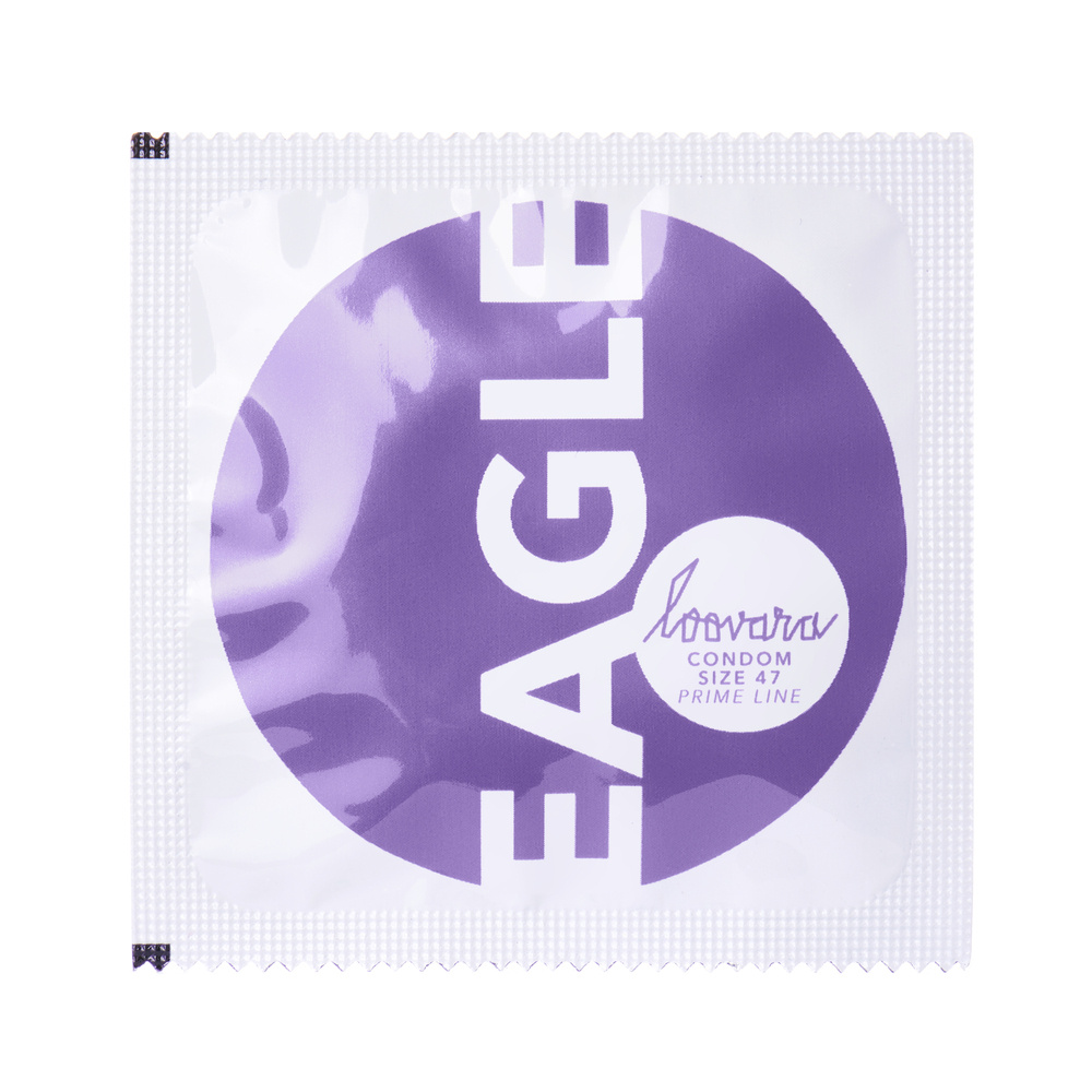 loovara Preservatif - Taille Eagle : Diamètre -47mm / 3 pcs. Préservatif