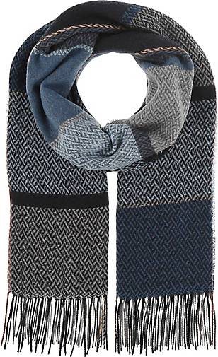 FRAAS Sustainability Edition - Schal mit gemustertem XL-Karo - Made in Germany