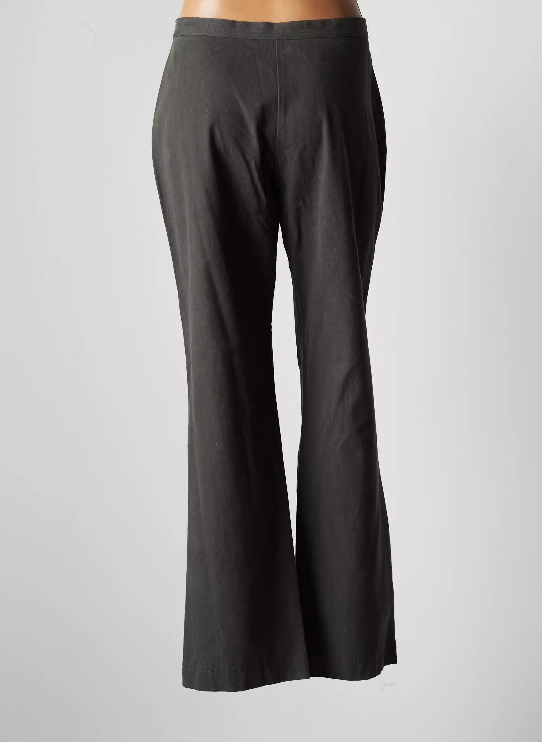 Lauren Vidal Pantalons Droits Femme couleur gris