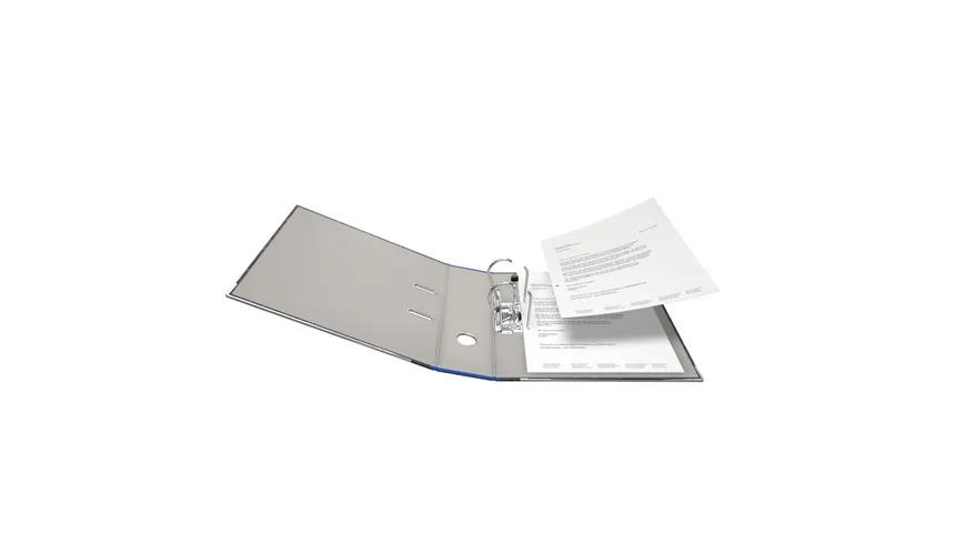 Ordner Pappe A4 8cm blau