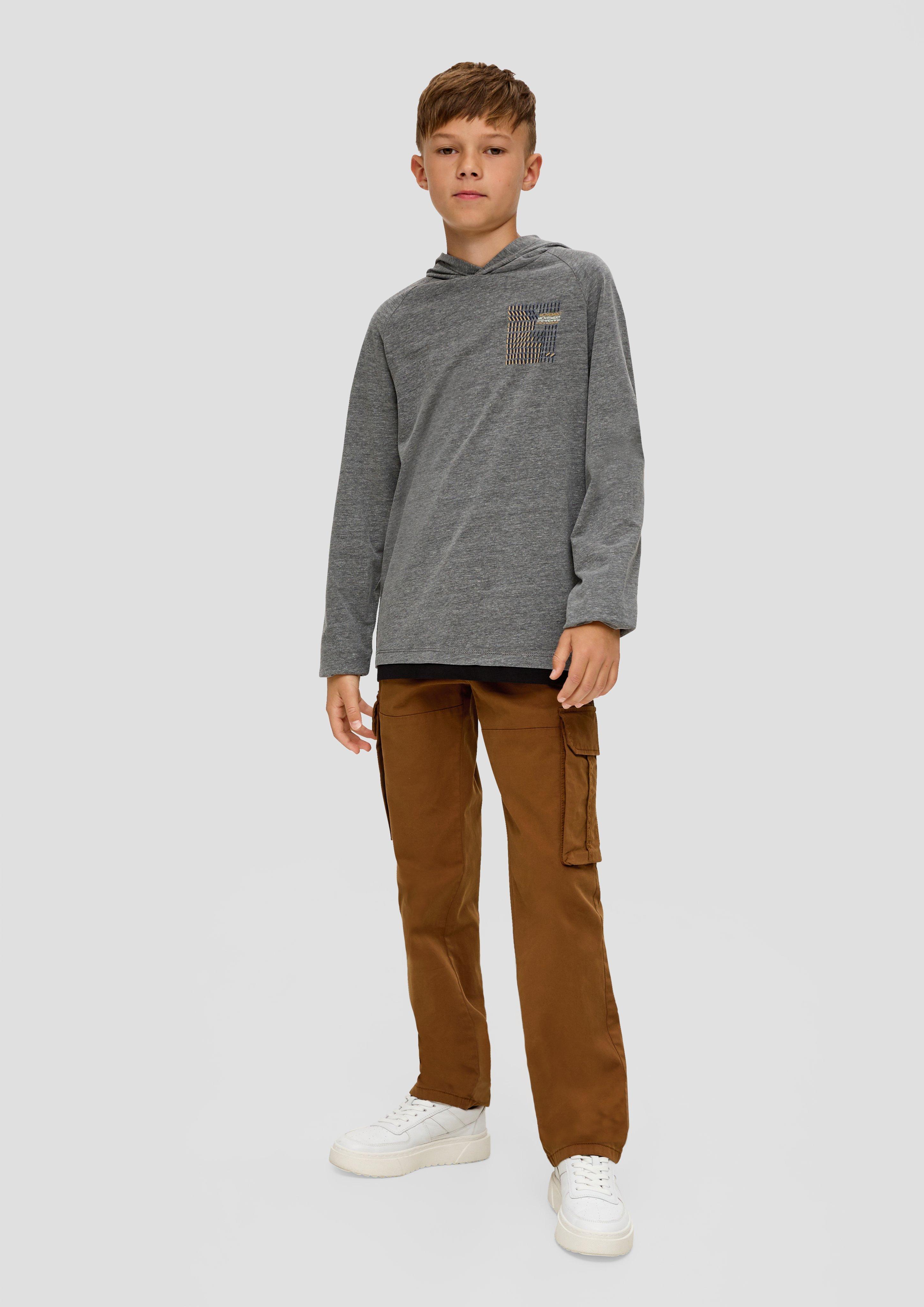 Pete: Twill-Hose mit Cargotaschen  2132243-8743