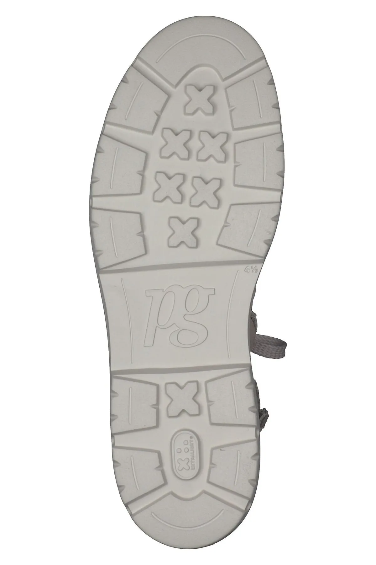 Paul Green  Stiefelette - Grau - Flacher Absatz