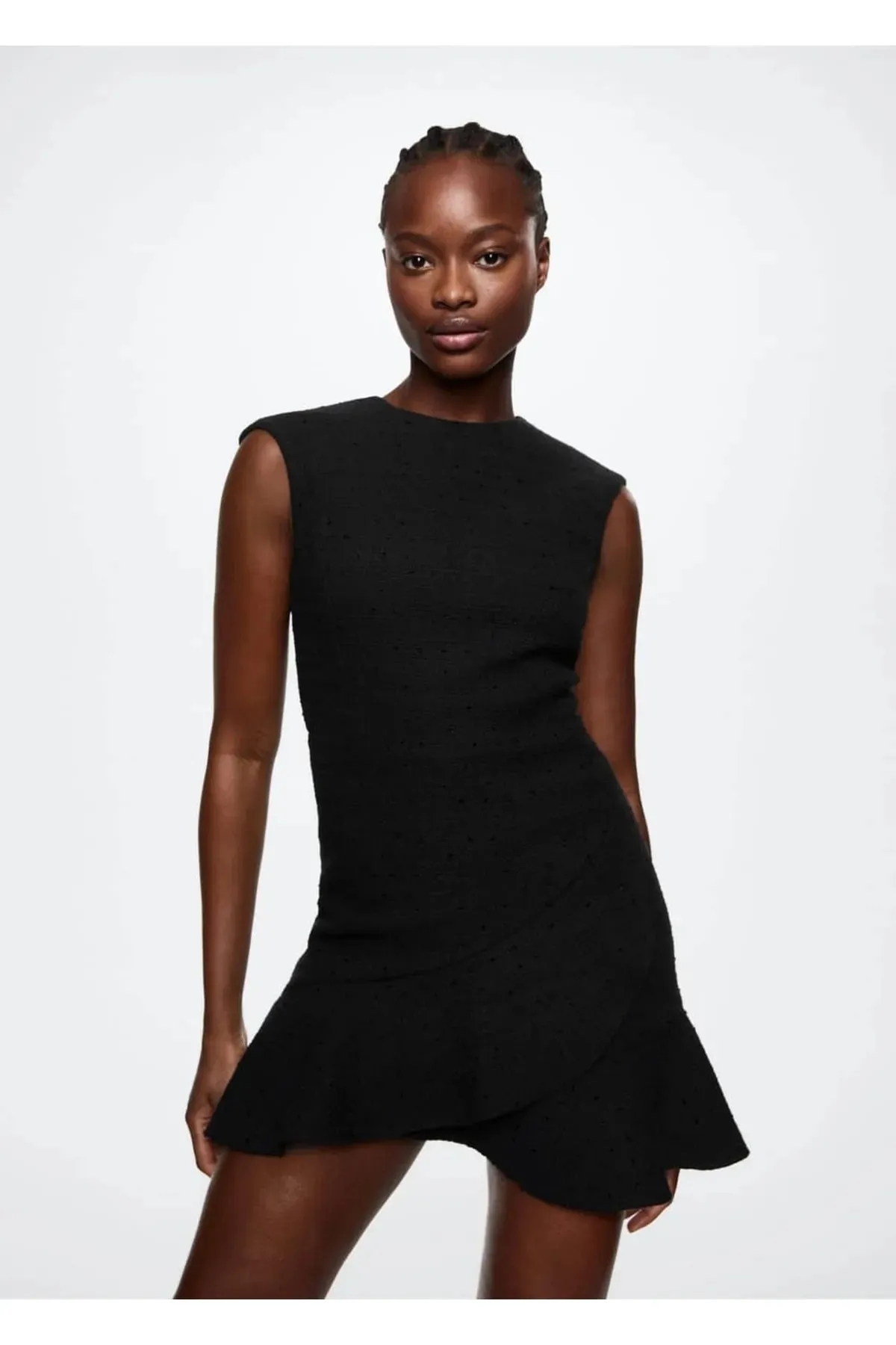 MANGO  Schwarzes Damenkleid 37055959