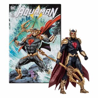 DC Direct Page Punchers Actionfigur & Comic - Ocean Master (Aquaman)