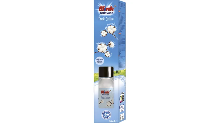 Blink Duftvase Fresh Cotton 90 ml
