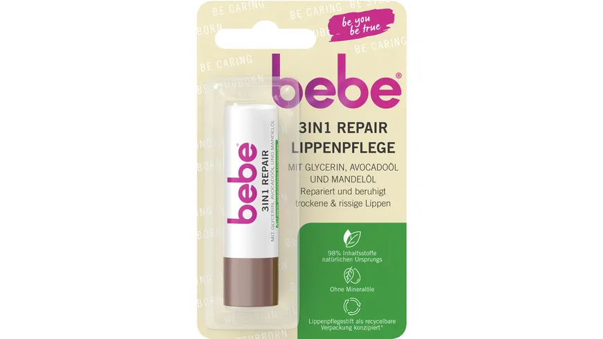 bebe Lippenpflege 3in1 Repair 4.9 g