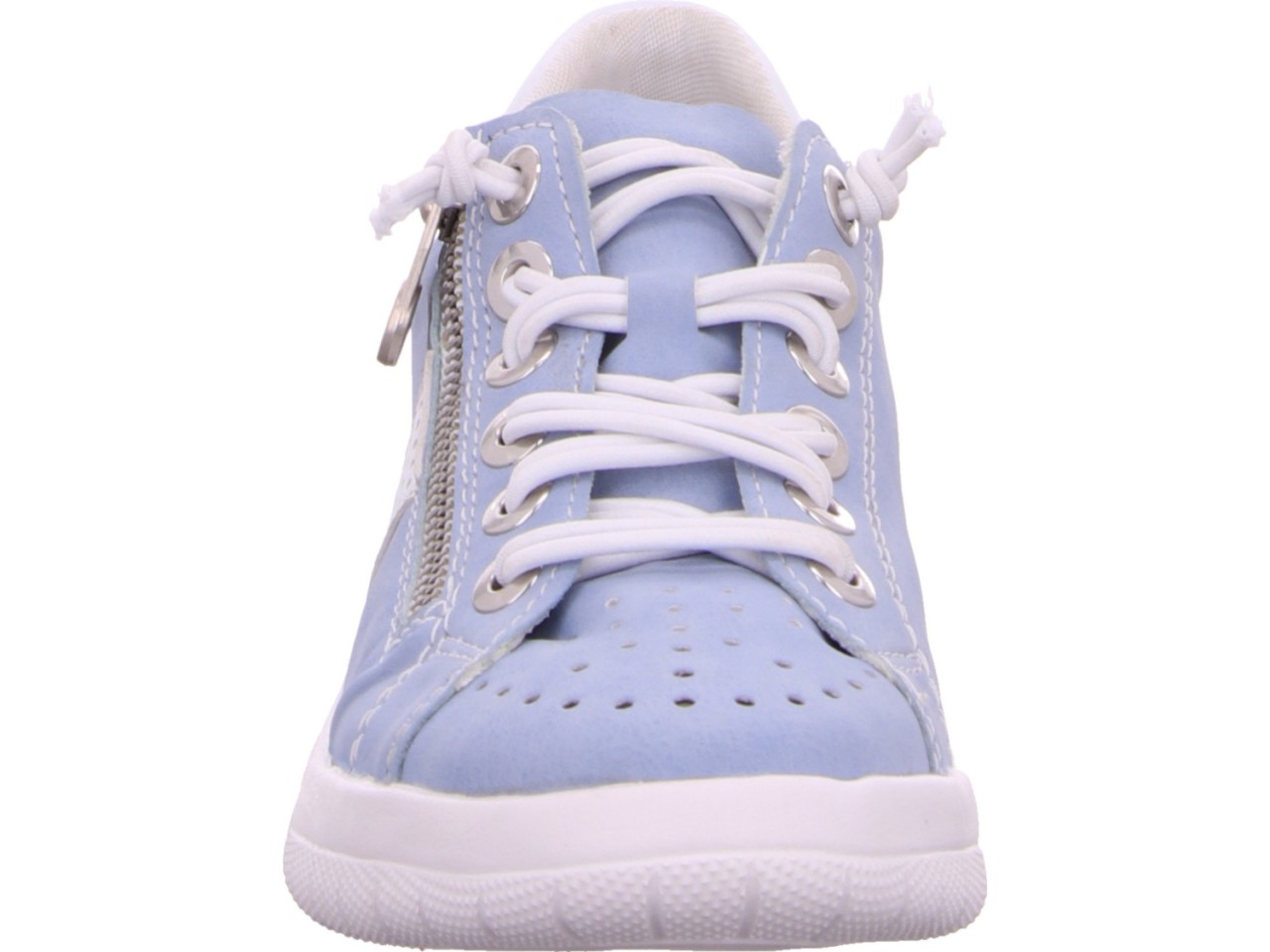 RIEKER Sportliche Slipper blau