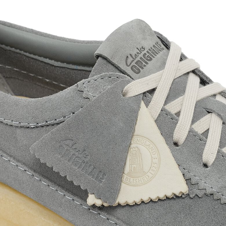 Clarks Wallabee Tor steel grey sde