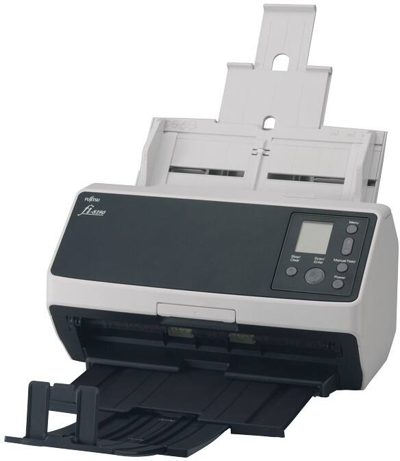 Fujitsu fi-8190 DIN A4 Scanner Schwarz, Weiß