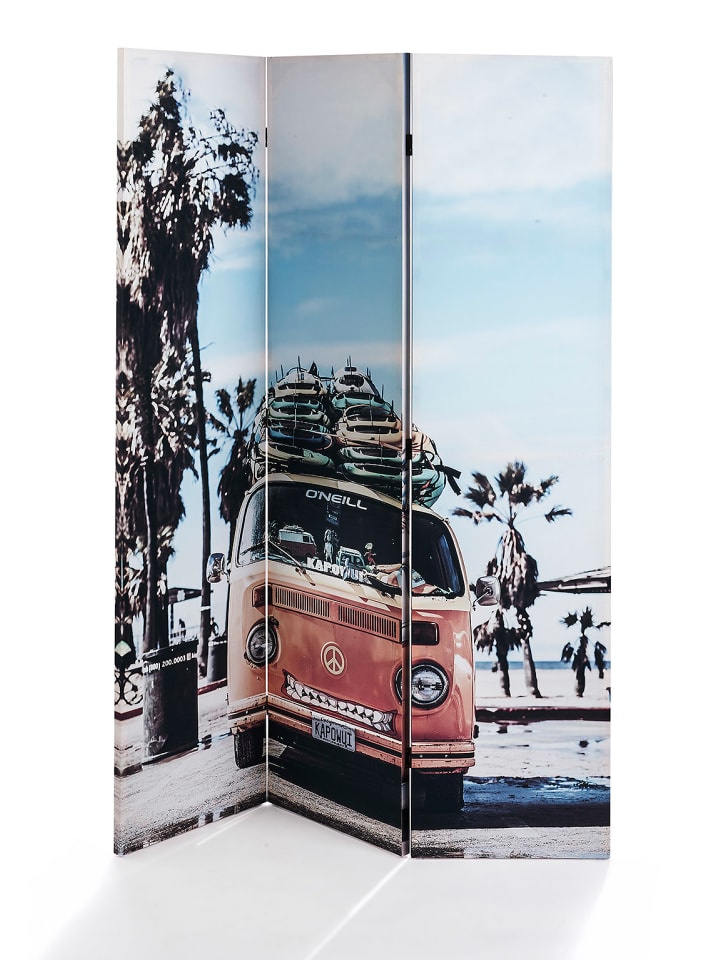 kobolo Paravent CALIFORNIA in Rosa günstig kaufen onesize
