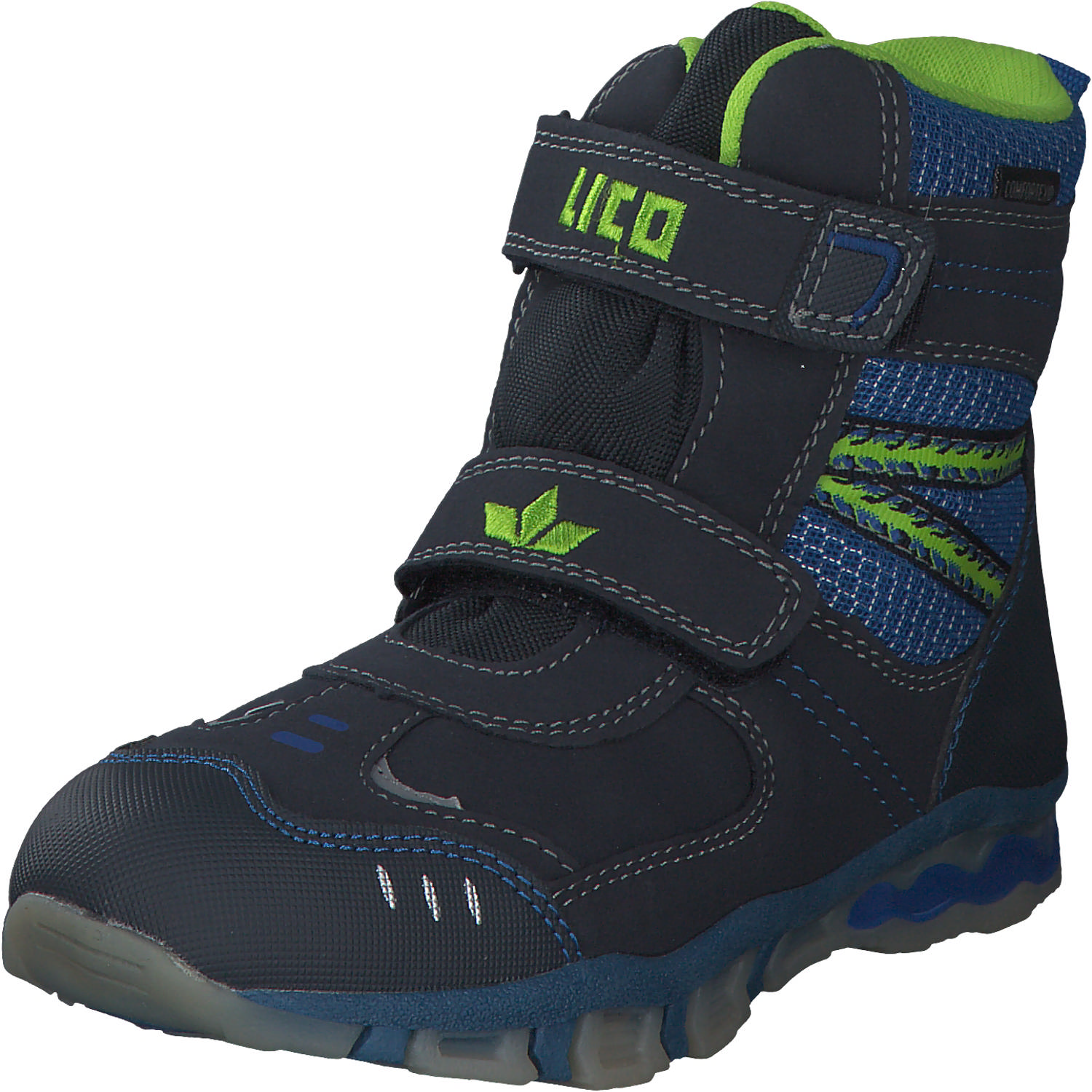 Geka Chill V Blinky, Stiefel (Kinder), Kinder, marine/blau/lemon
