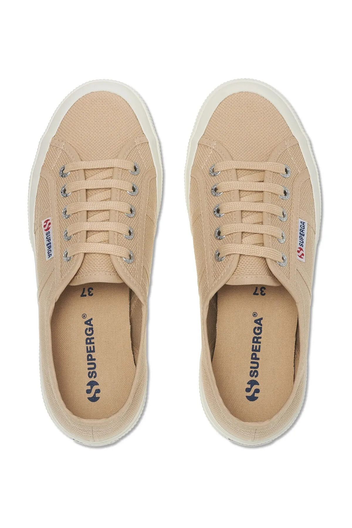 Superga  2750-cotu Klassischer Unisex-Sneaker in Dunkelbeige