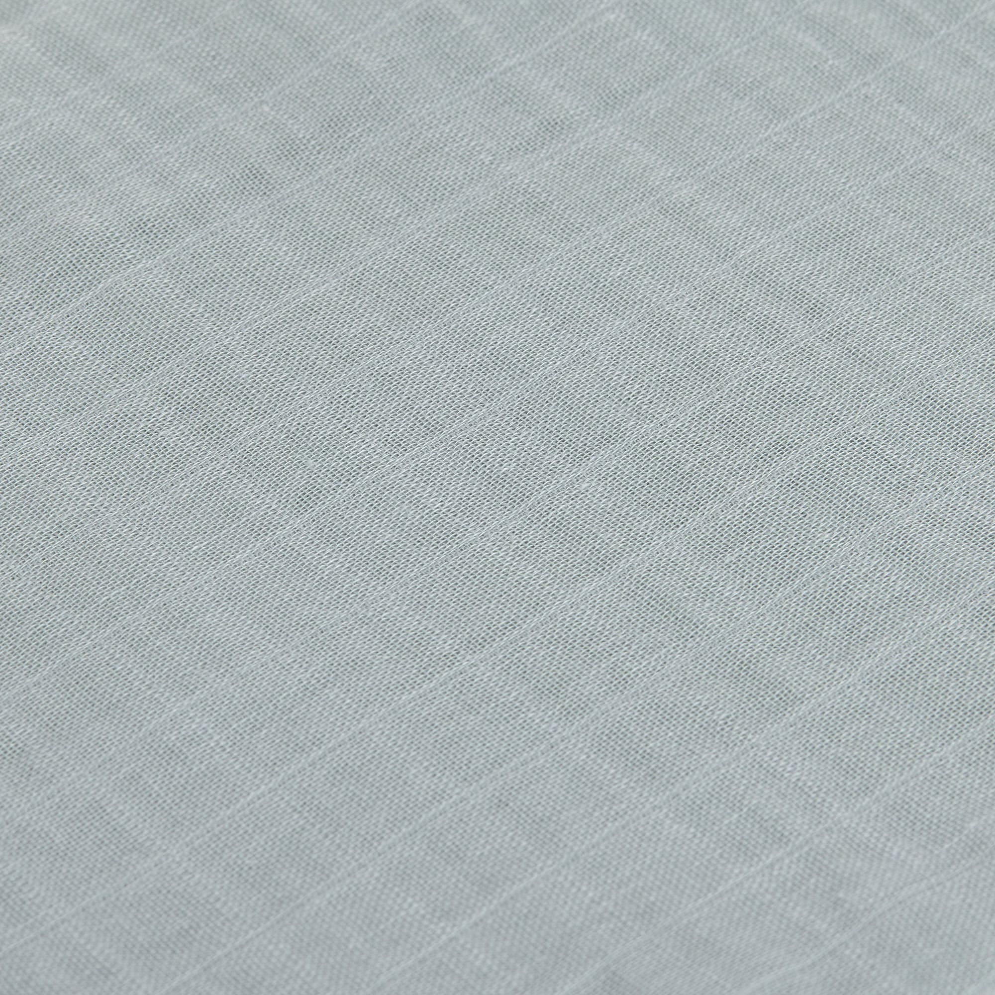 Mulltücher 3er Set 60 x 60 cm - Strokes, Silbergrau