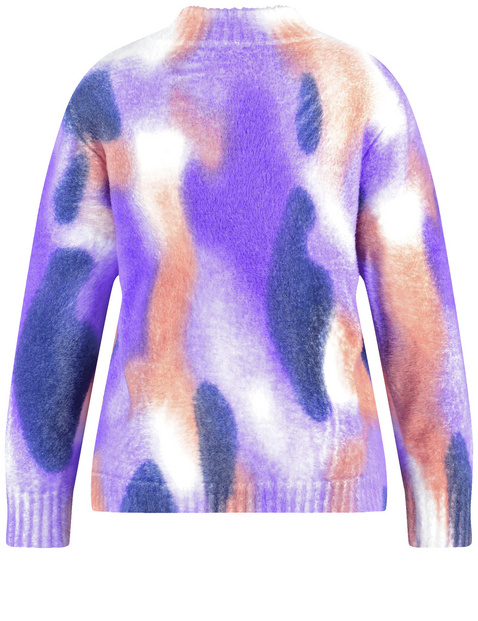Kuscheliger Pullover mit Print