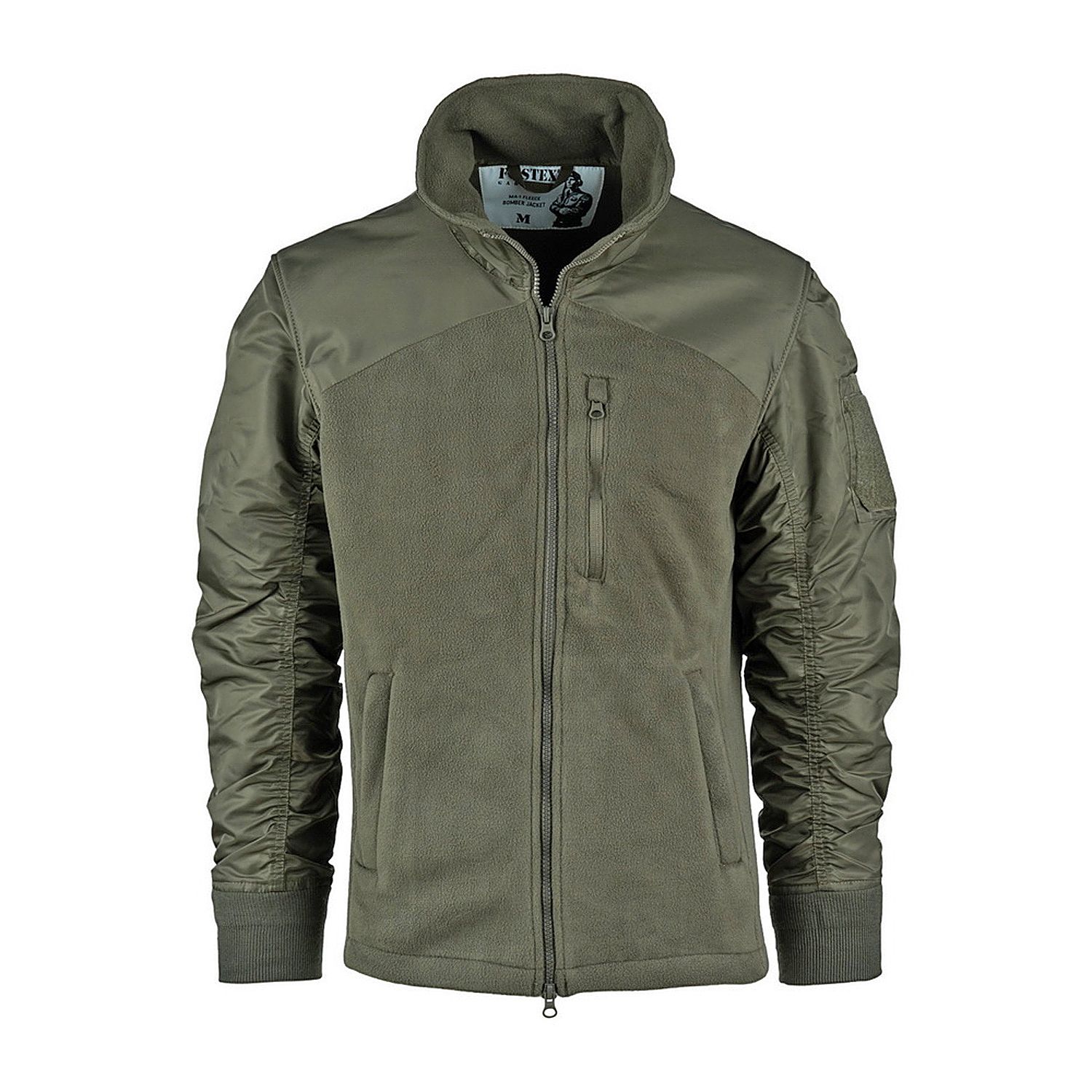 MA-1 Fleece-Bomberjacke