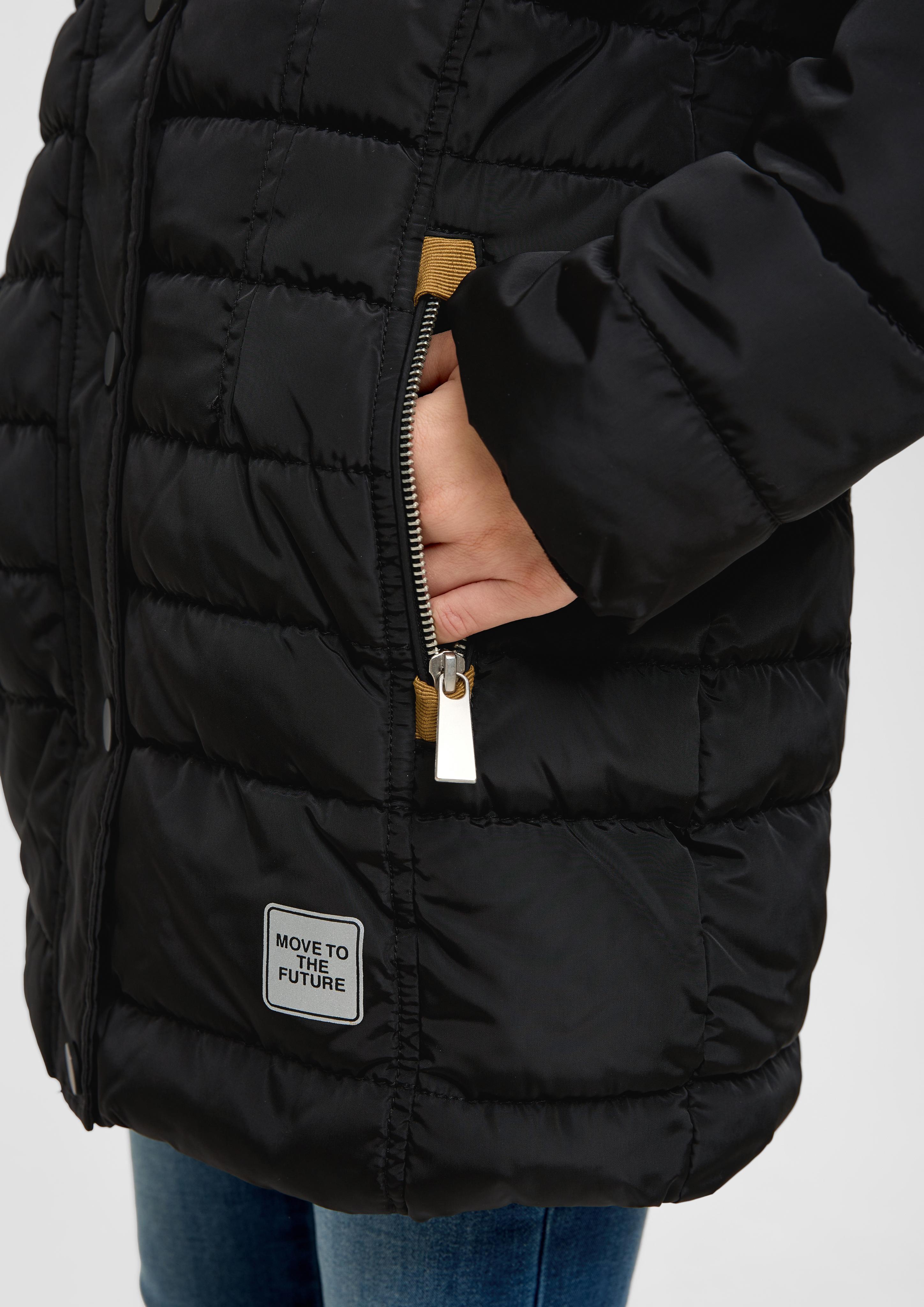 Steppmantel mit Fleece-Futter  2139741-9999