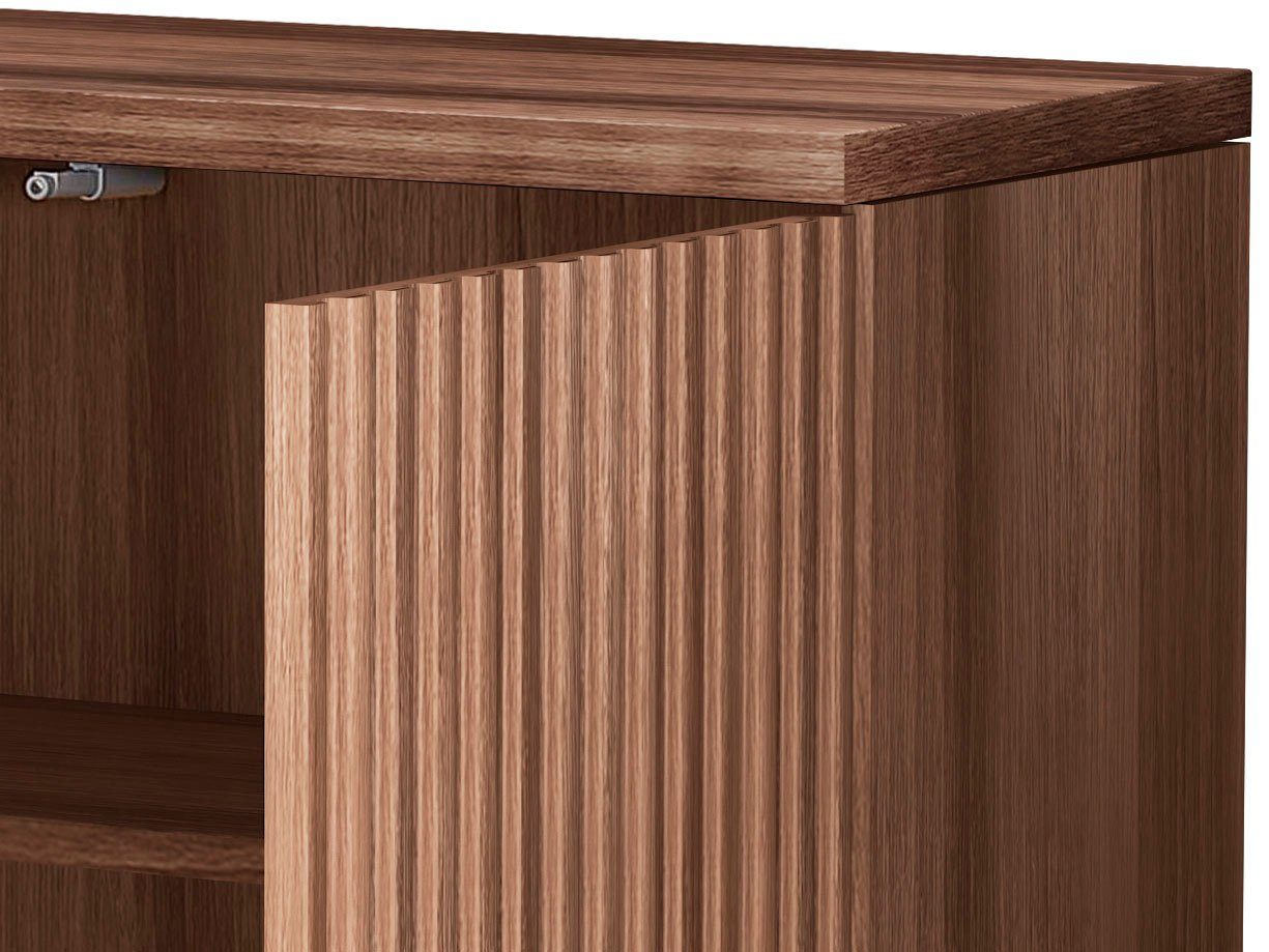 Home affaire Highboard Valloire, mit 1 feste und 1 verstellbare Einlegeboden, Breite 93 cm, Höhe 120 cm