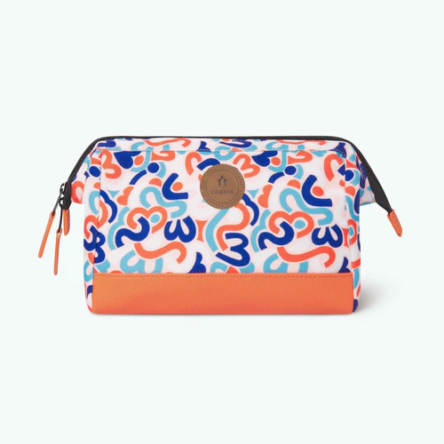 Orange Hoi An toiletry bag