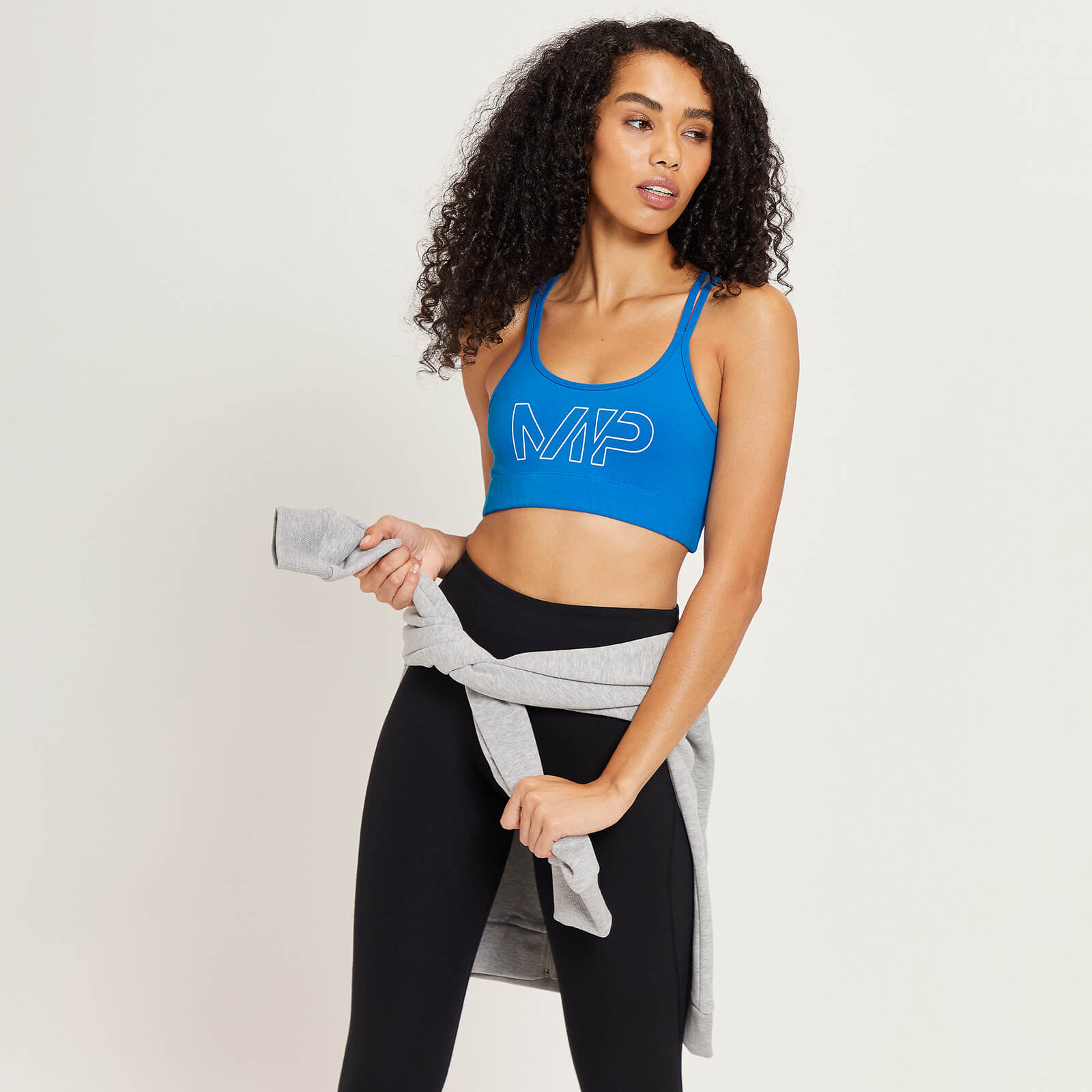 Brassière en jersey MP Originals pour femmes – Bleu pur