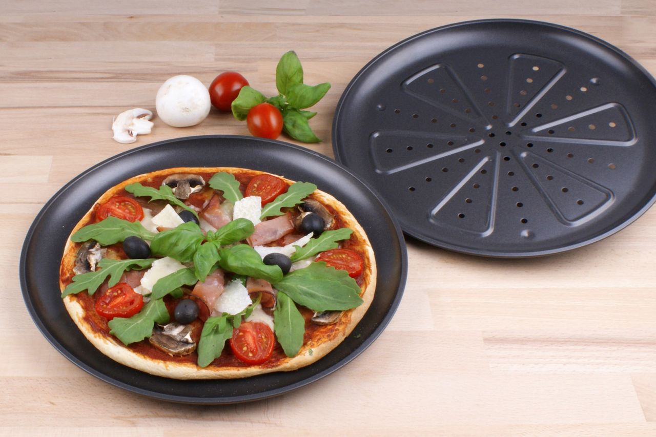 chg 2x Pizzabackblech 