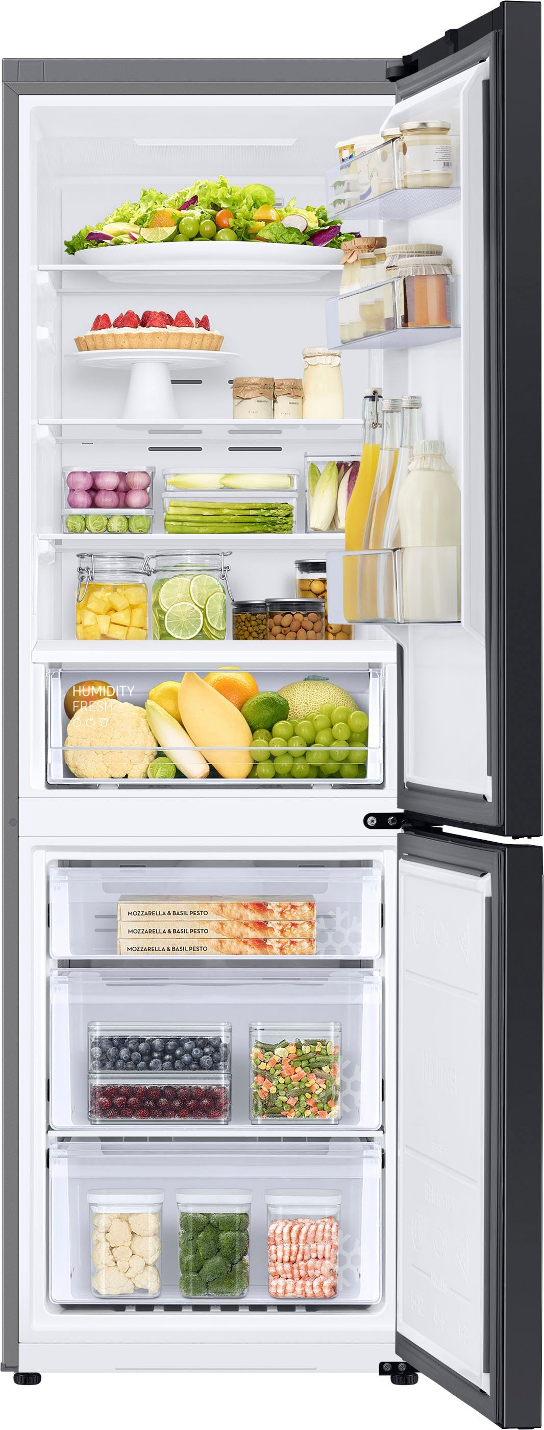 Samsung Kühl-/Gefrierkombination RL34C6B0CWW, 185,3 cm hoch, 59,5 cm breit