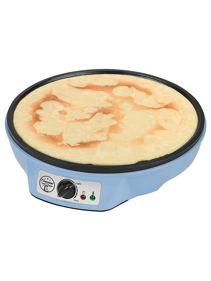 bESTRON Crêpes-Induktionsplatte in Hellblau günstig kaufen onesize