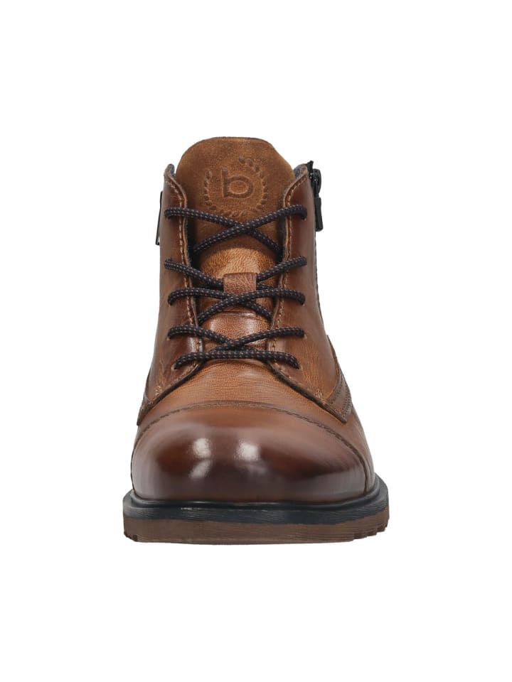 Bugatti Schnürstiefel in cognac günstig kaufen